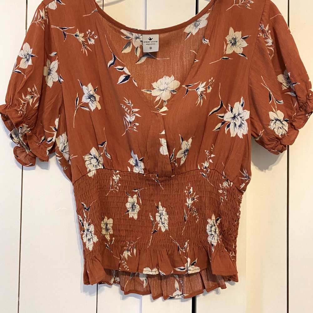 Women’s M Paper Crane Top